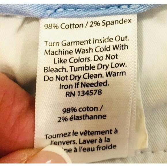 Vineyard Vines Light Blue White Marbling Flat Front Cotton Shorts Mens 40 - Picture 4 of 7